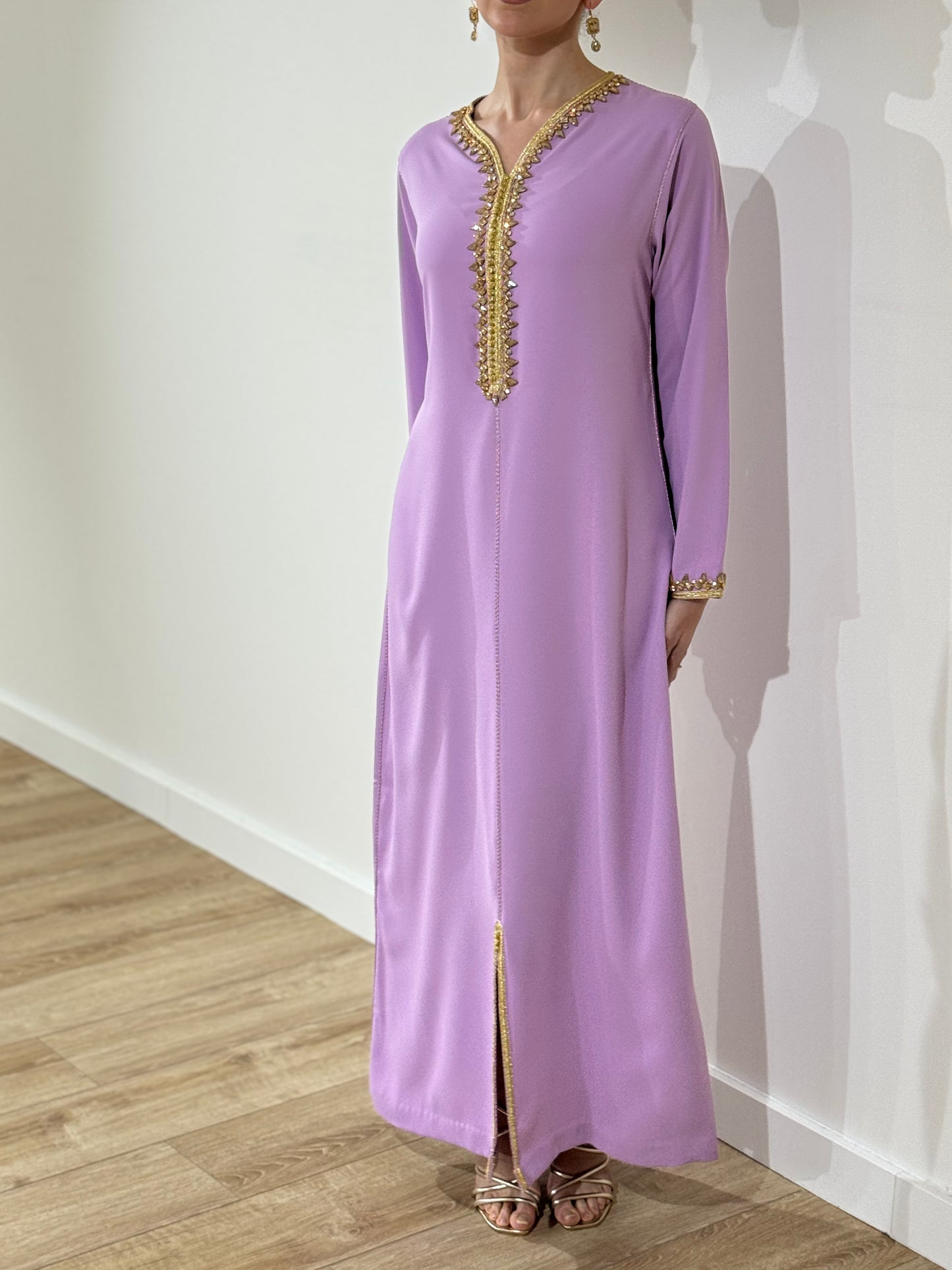 GANDOURA AMAN LILAS