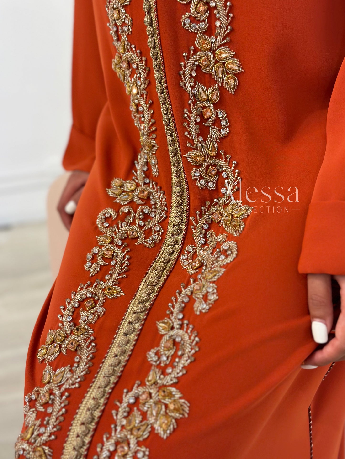 JELLABA AMBRINE TERRA-COTTA