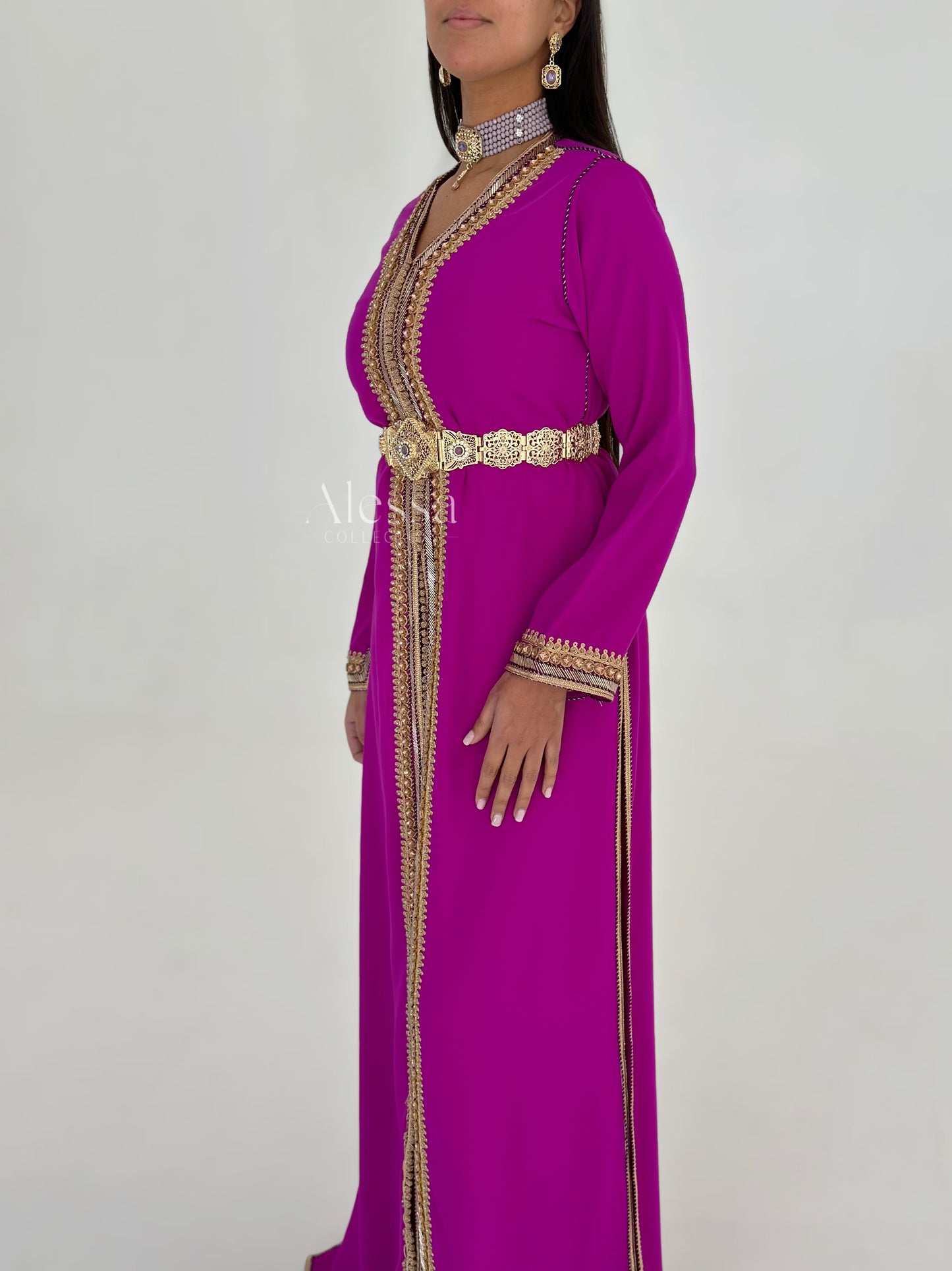 TAKCHITA HANIYA VIOLET FUSHIA