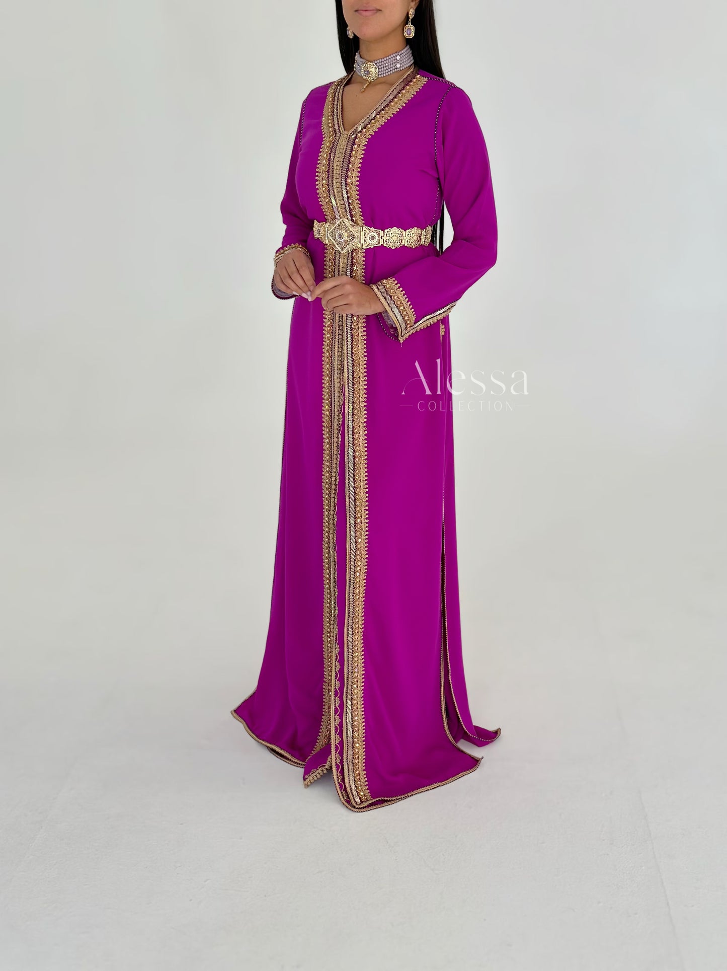 TAKCHITA HANIYA VIOLET FUSHIA