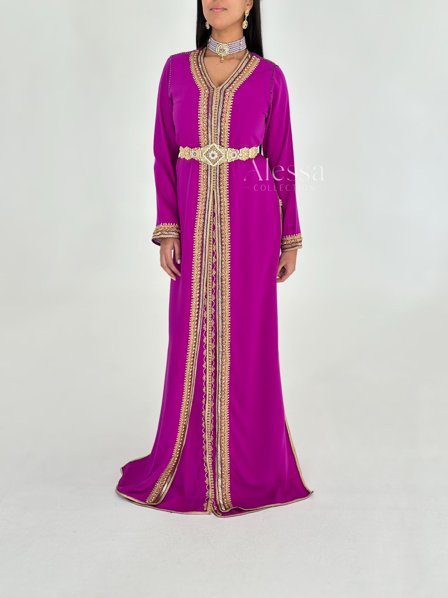 TAKCHITA HANIYA VIOLET FUSHIA