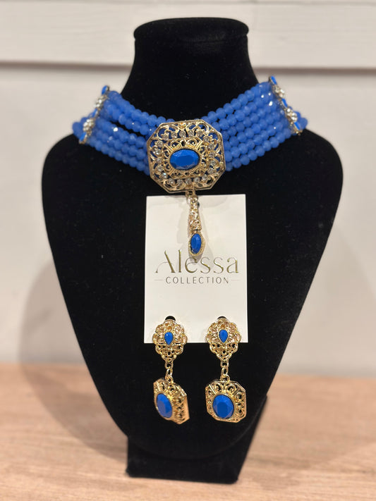 Parure Royal bleu roi