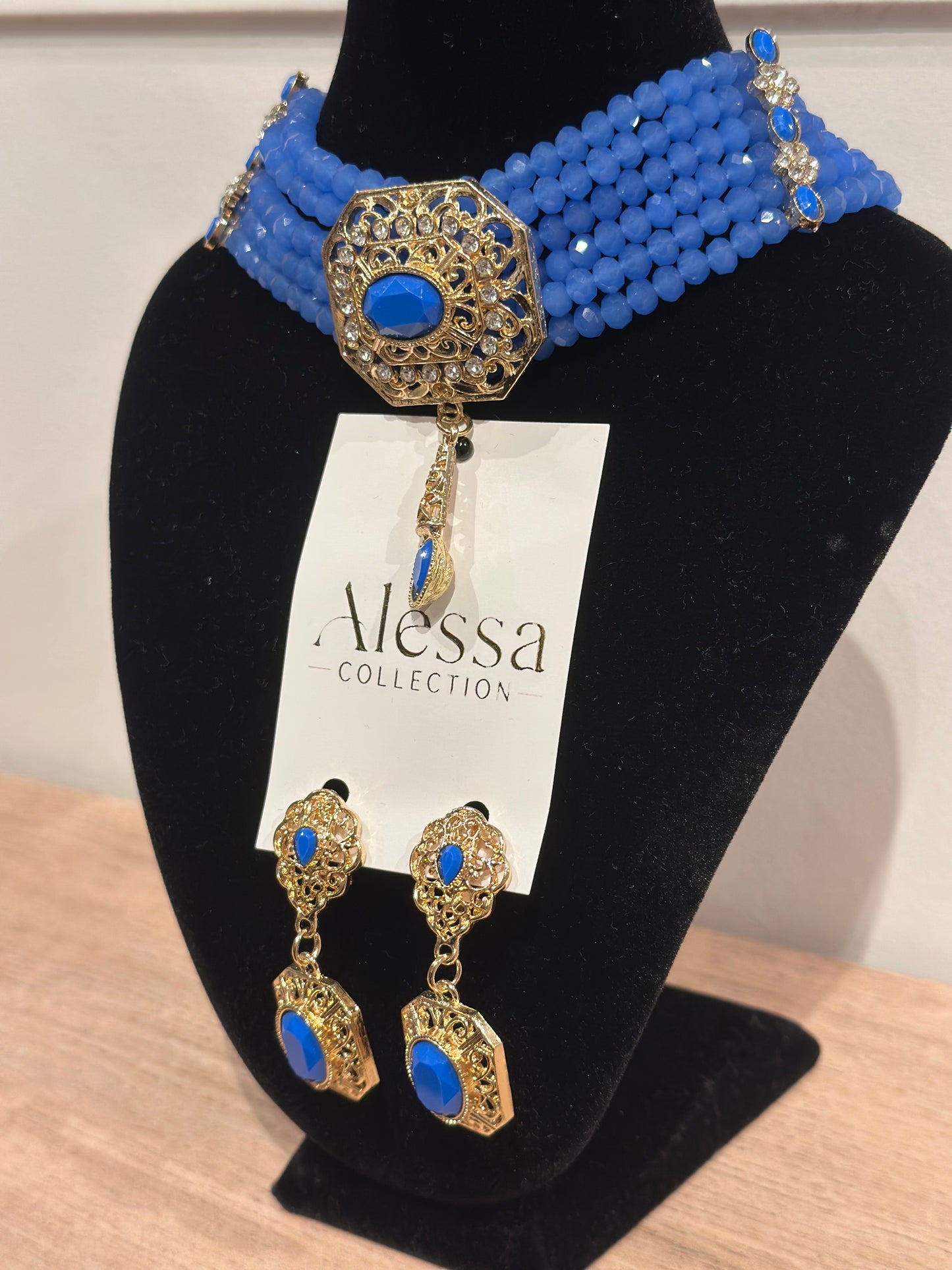Parure Royal bleu roi