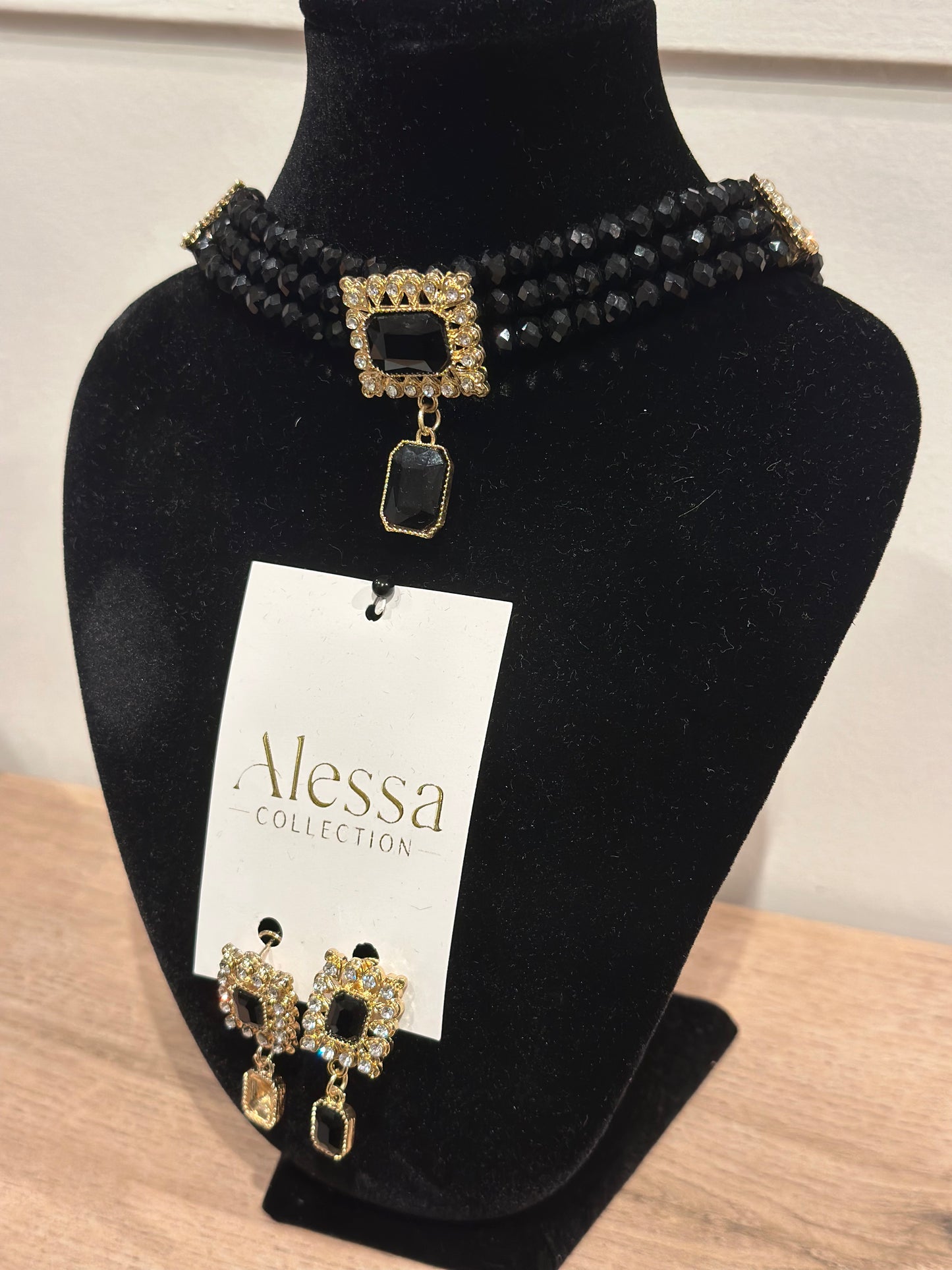 Parure Maya noir
