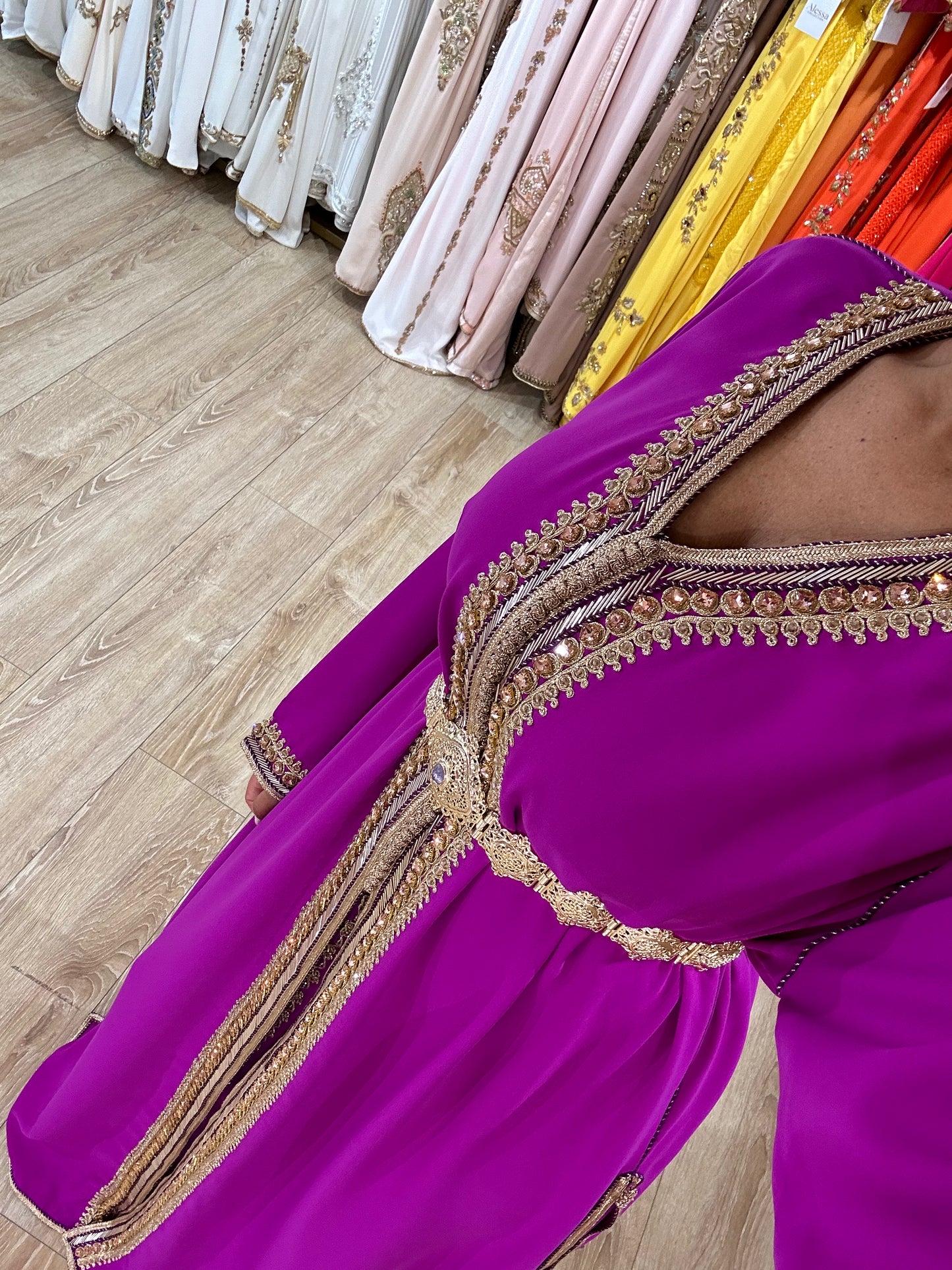 TAKCHITA HANIYA VIOLET FUSHIA