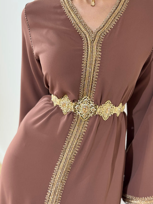 Ceinture Beldi champagne