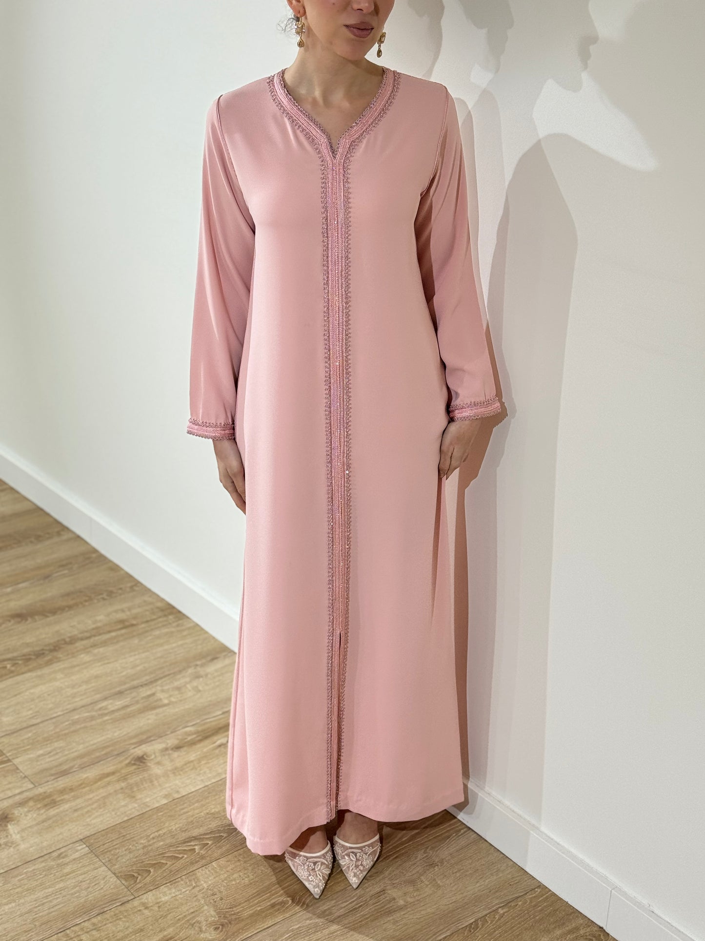 GANDOURA AÏNA ROSE CLAIR