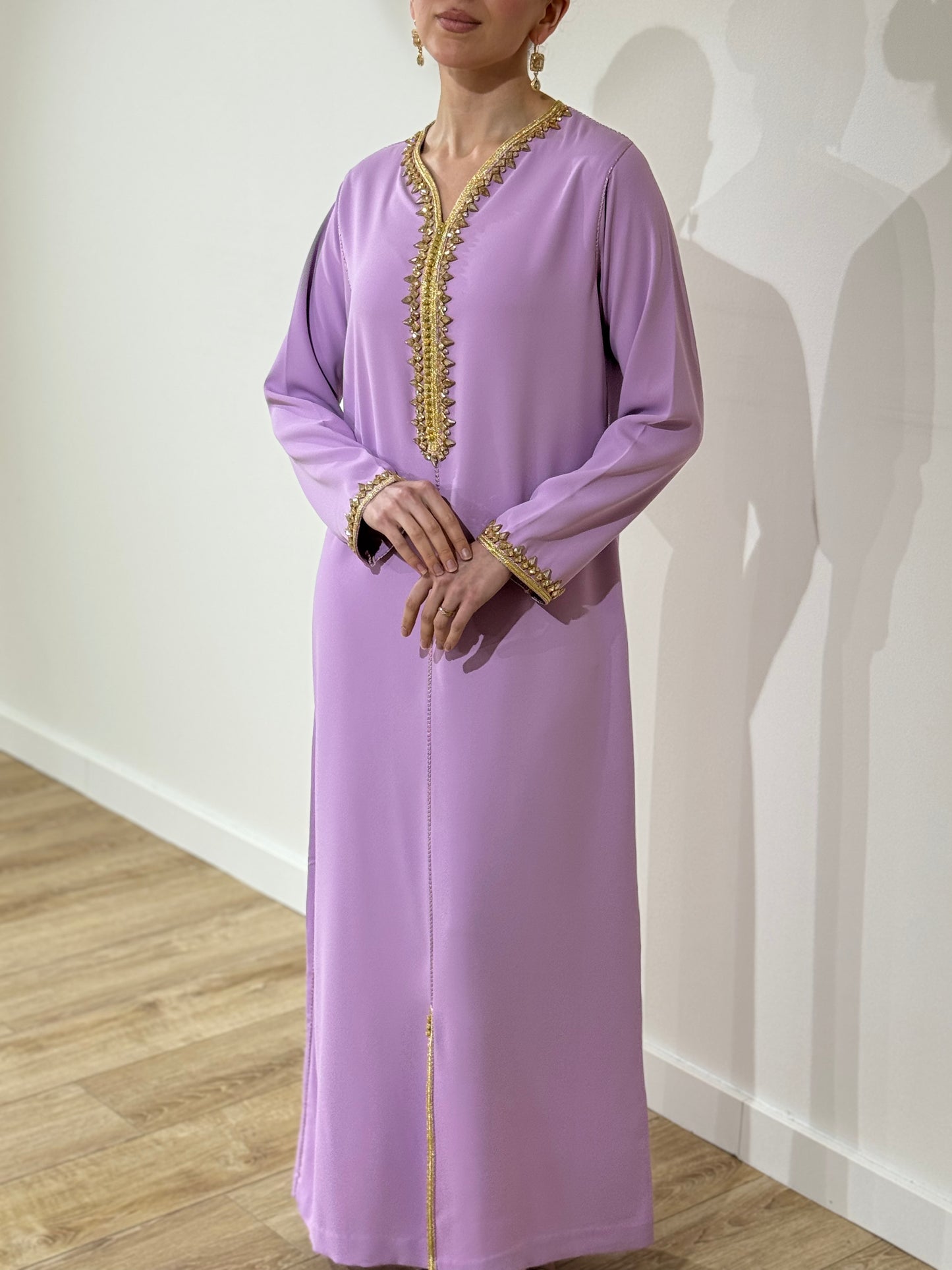 GANDOURA AMAN LILAS