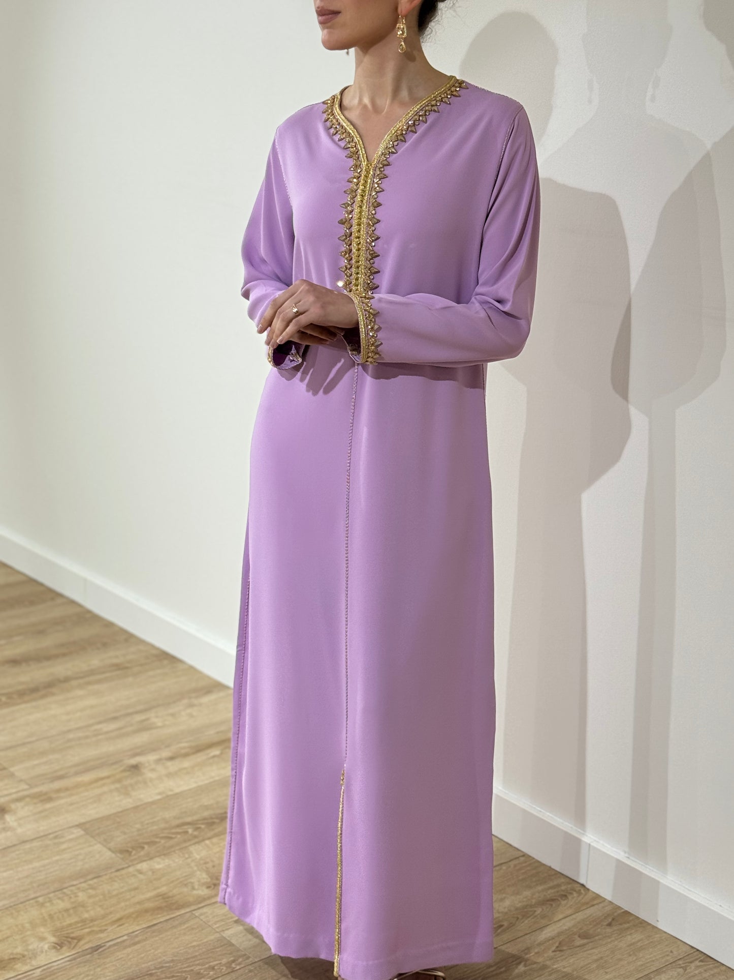 GANDOURA AMAN LILAS