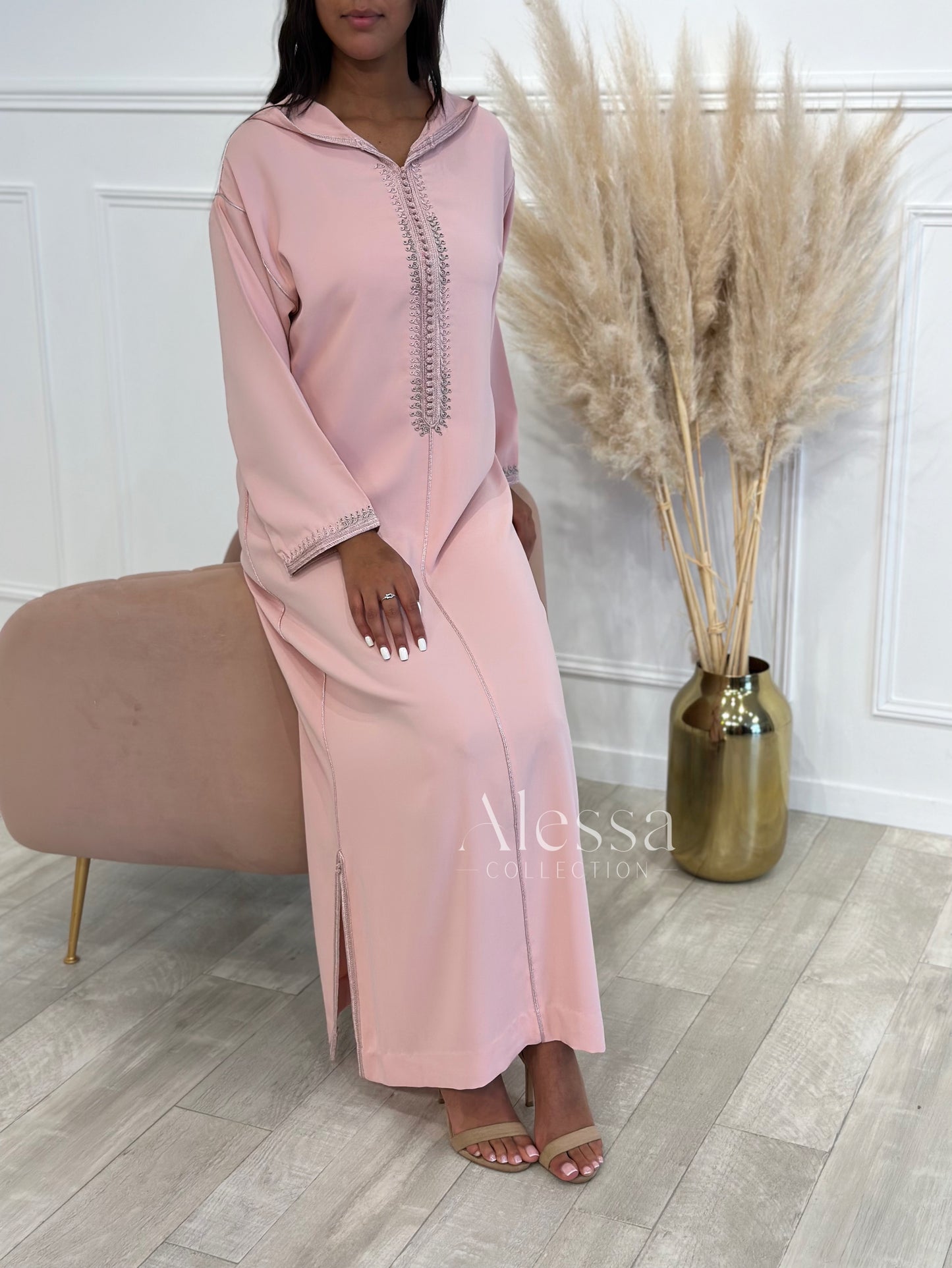 JELLABA JADE ROSE CLAIR