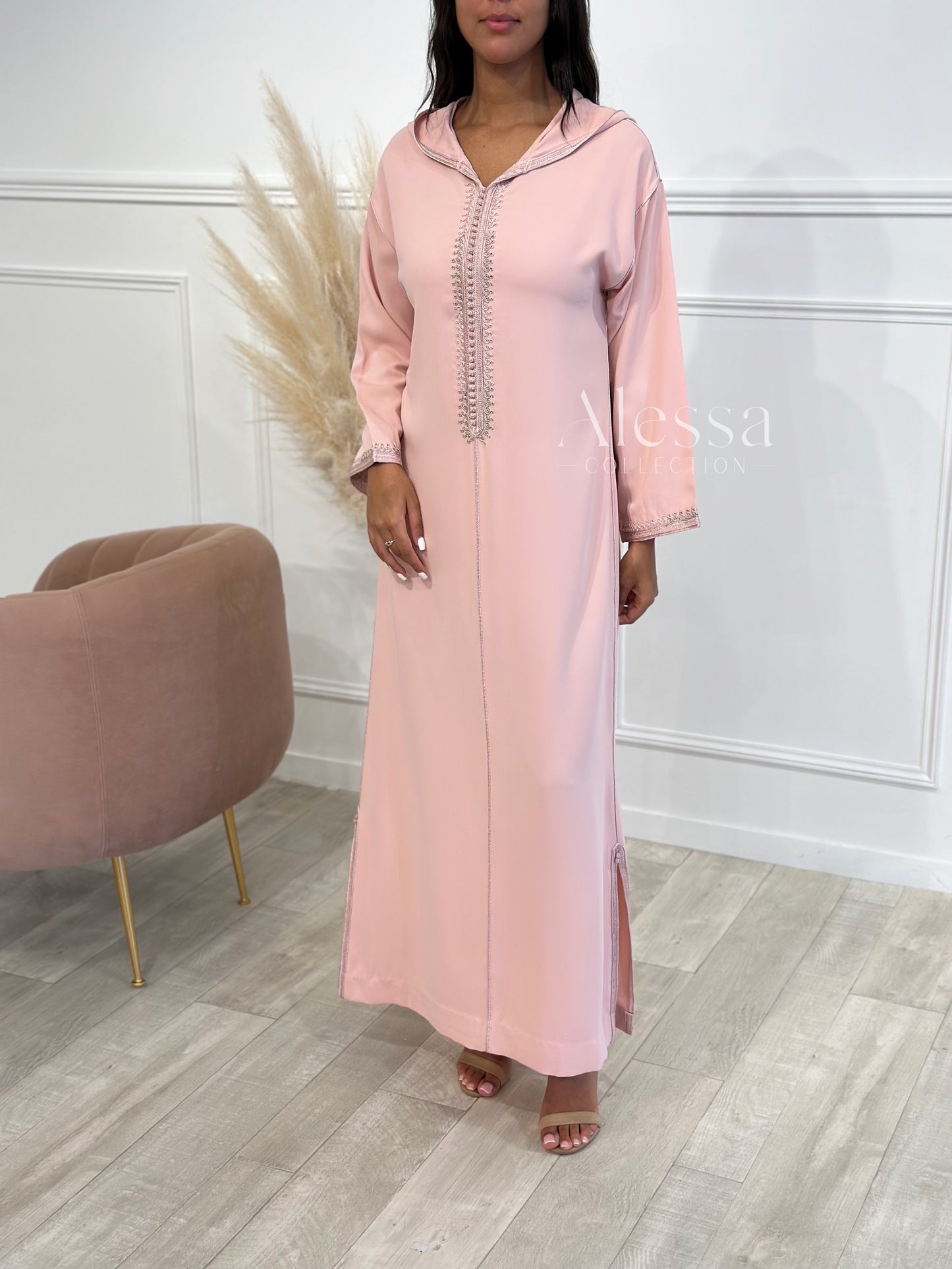 JELLABA JADE ROSE CLAIR