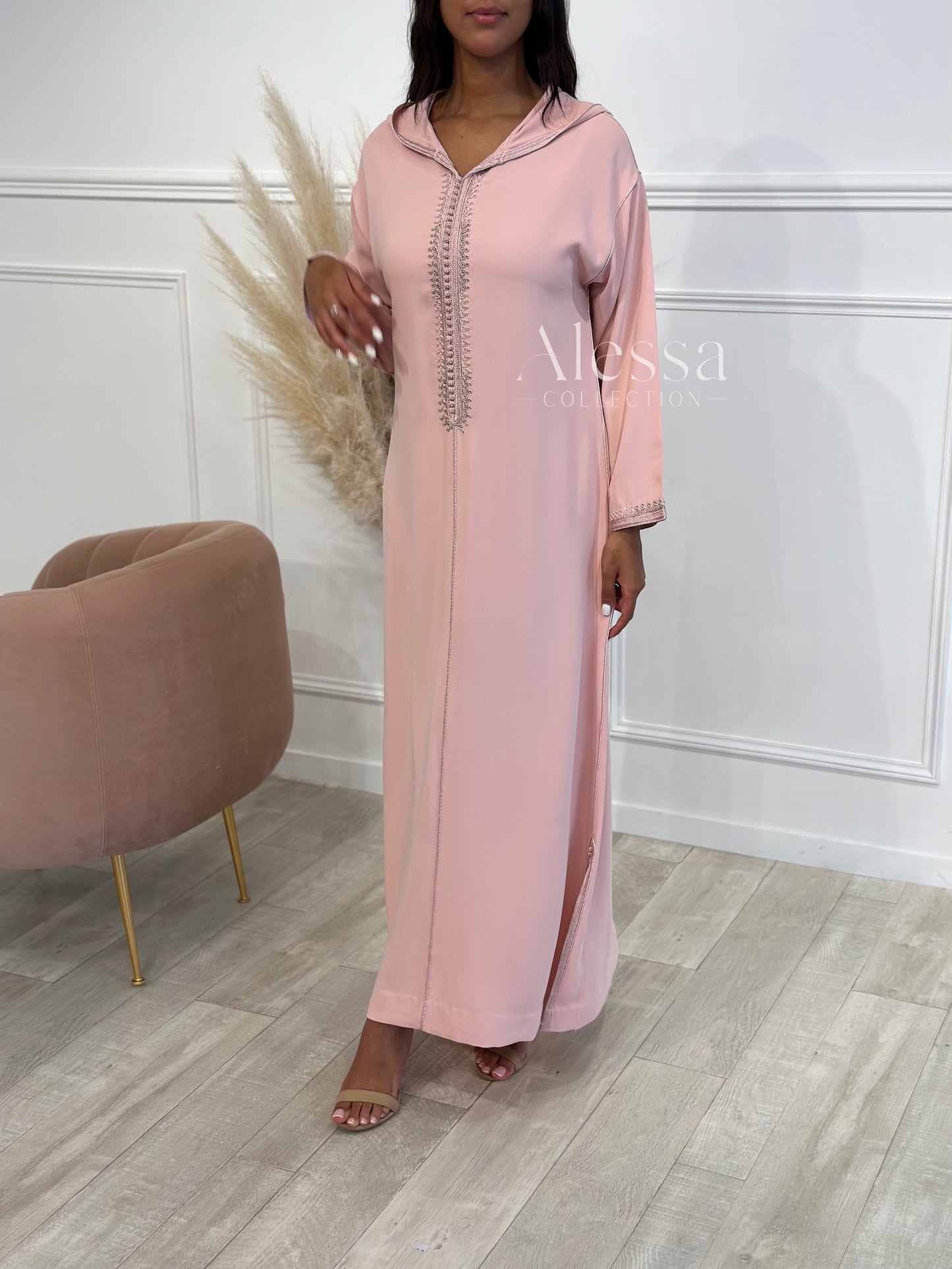 JELLABA JADE ROSE CLAIR