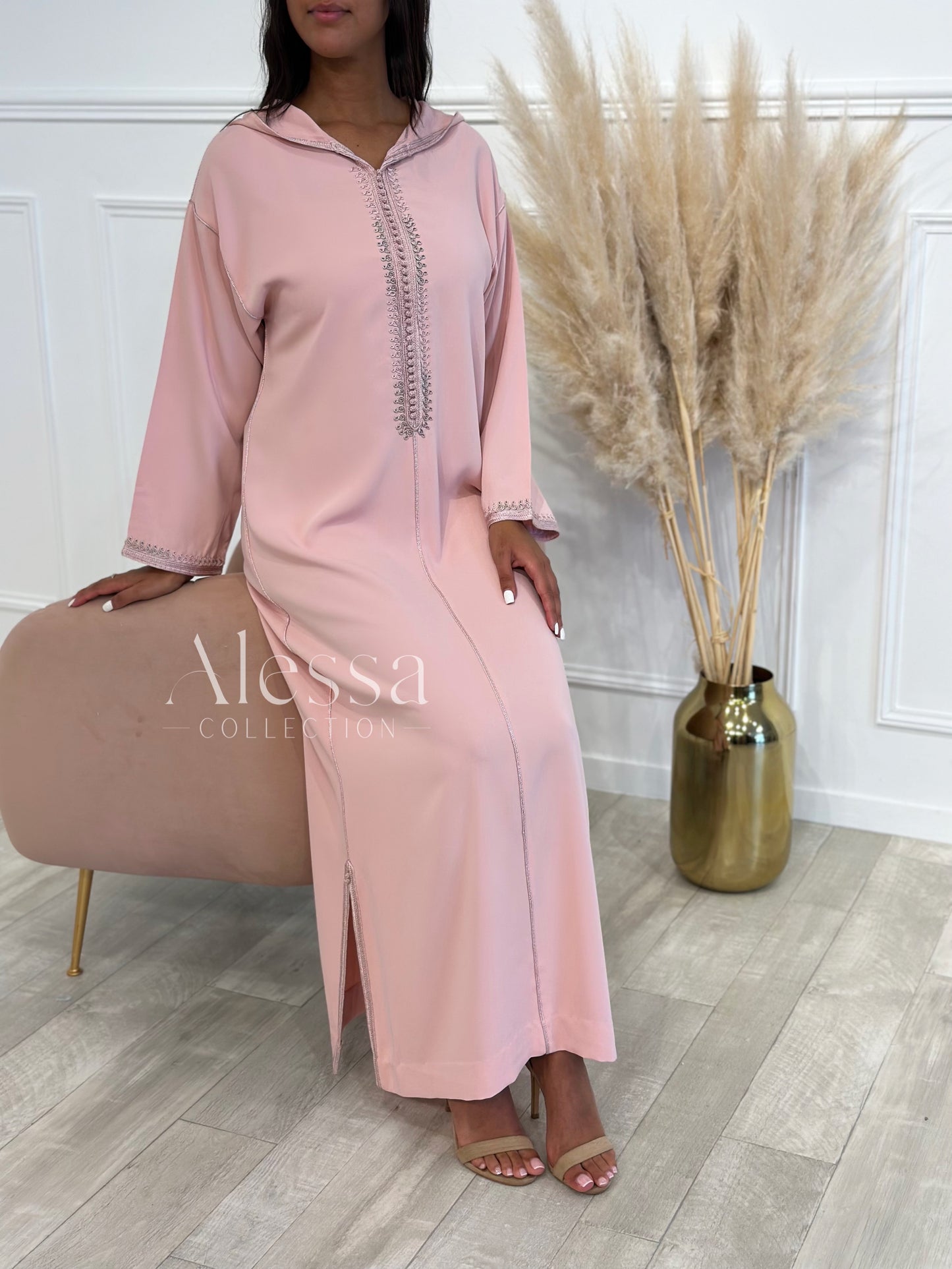 JELLABA JADE ROSE CLAIR