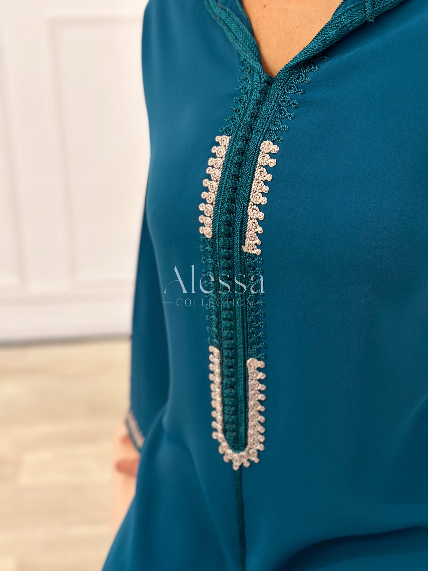 JELLABA JADE VERT PAON