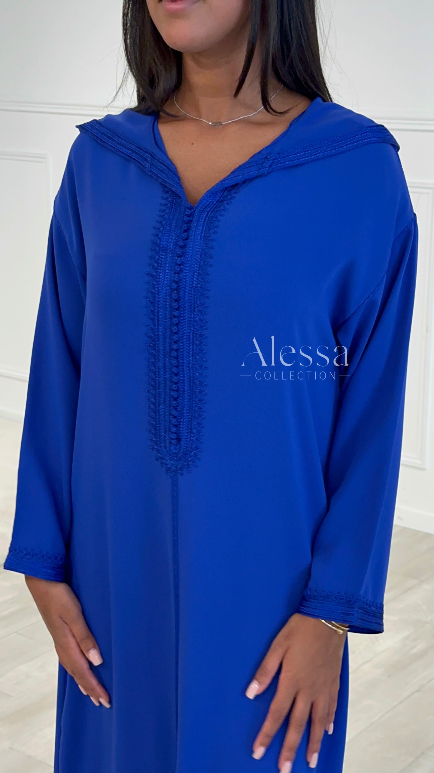 JELLABA HAALA BLEU ROI