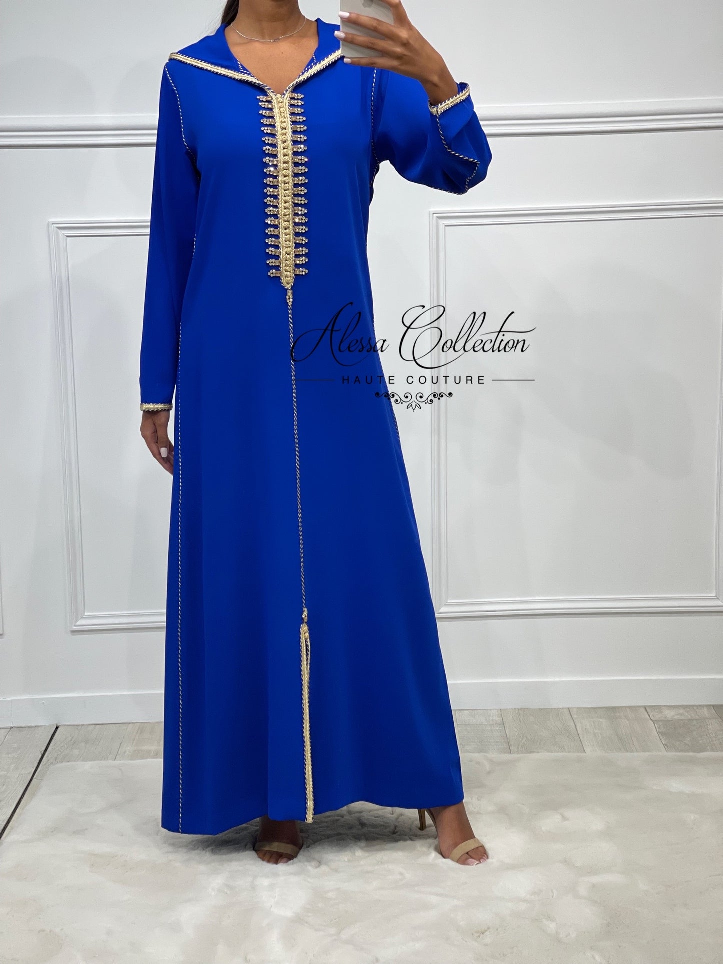 JELLABA HILLAL BLEU ROI