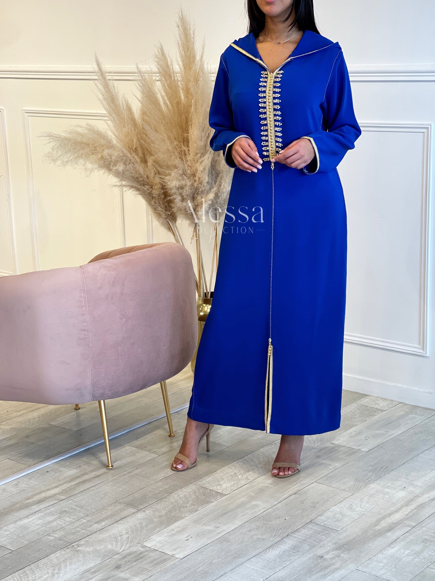 JELLABA HILLAL BLEU ROI