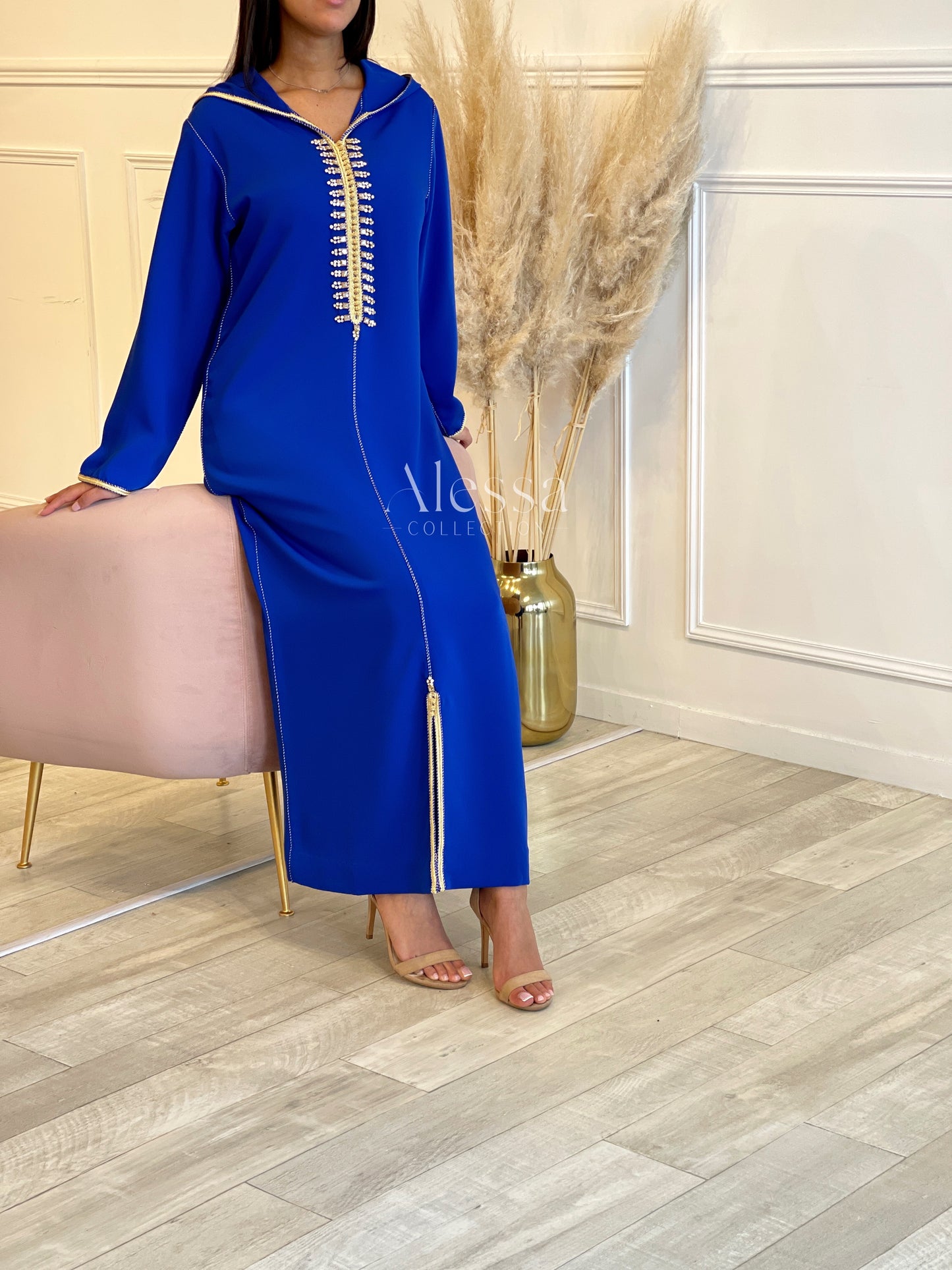 JELLABA HILLAL BLEU ROI